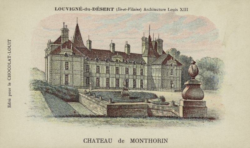 Monthorin城堡，Louvigne-du-Desert，Ile-et-Vilaine 作者 法语学校