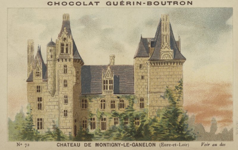 Montigny-le-Ganelon城堡，Eure-et-Loir 作者 法语学校