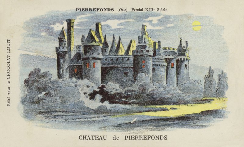 Chateau de Pierrefonds，Pierrefonds，Oise 作者 法语学校