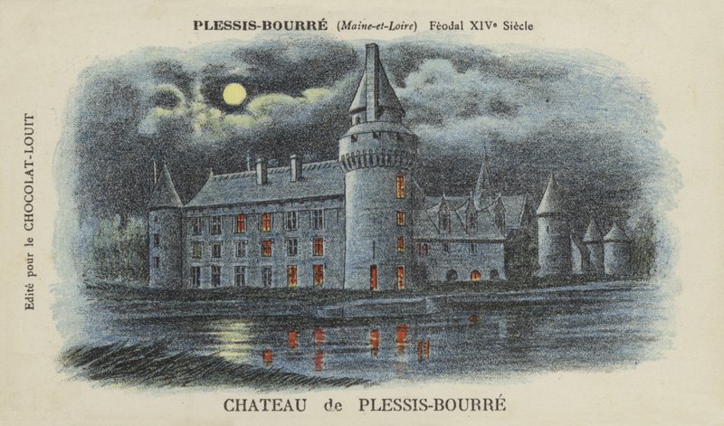 Plessis-Bourre城堡，Plessis-Bourre，Maine-et-Loire 作者 法语学校