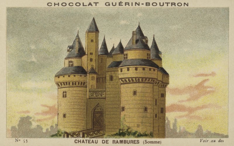 Chateau de Rambures，索姆河 作者 法语学校