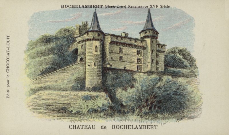 Chateau de Rochelambert，Rochelambert，Haute-Loire 作者 法语学校