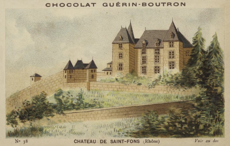 Chateau de Saint-Fons，罗纳 作者 法语学校