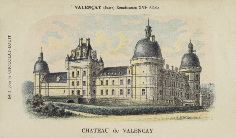 Chateau de Valencay，Valencay，Indre 作者 法语学校