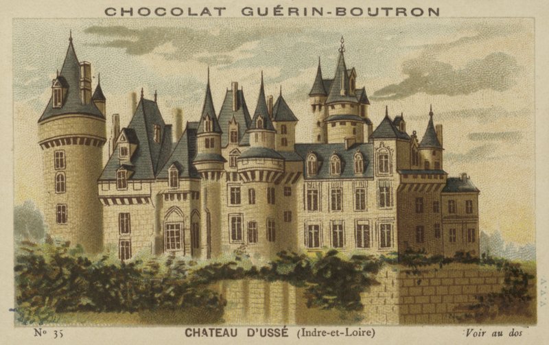 dUsse城堡，Indre-et-Loire 作者 法语学校
