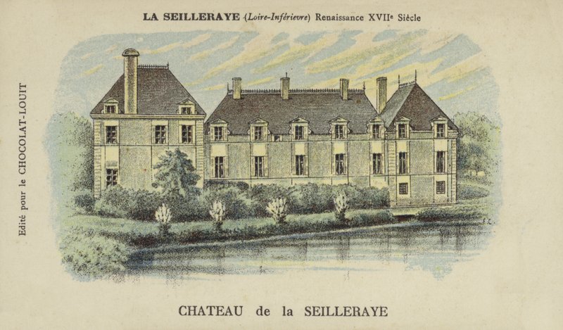 Chateau de la Seilleraye，Seilleraye，Loire-Inferieure 作者 法语学校