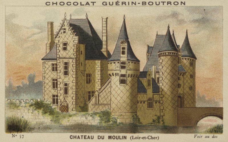 Chateau du Moulin，Loir-et-Cher 作者 法语学校
