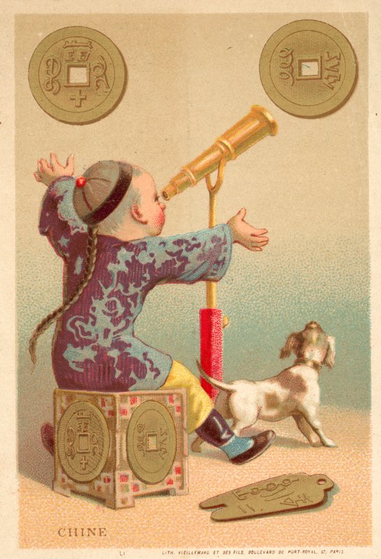 China (chromolitho) 作者 法语学校