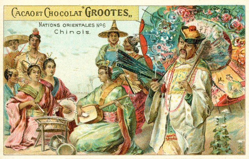 Chinese (chromolitho) 作者 法语学校