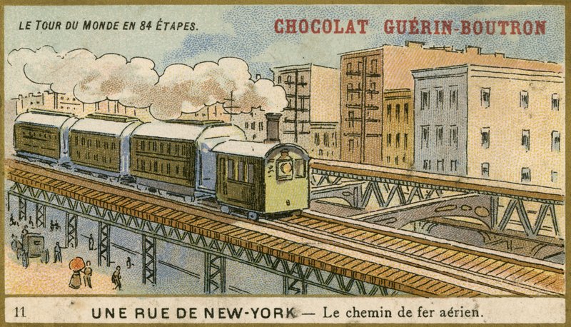 Chocolat Guerin Boutron贸易卡 作者 法语学校