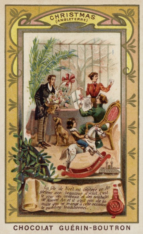 Christmas in England (chromolitho) 作者 法语学校