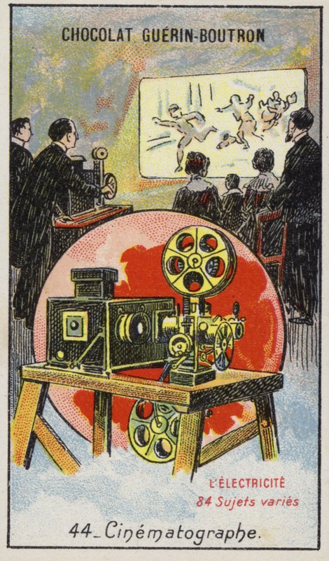 Cinema (chromolitho) 作者 法语学校