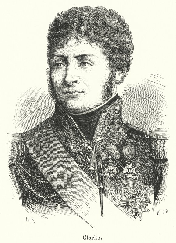 Clarke (engraving) 作者 法语学校