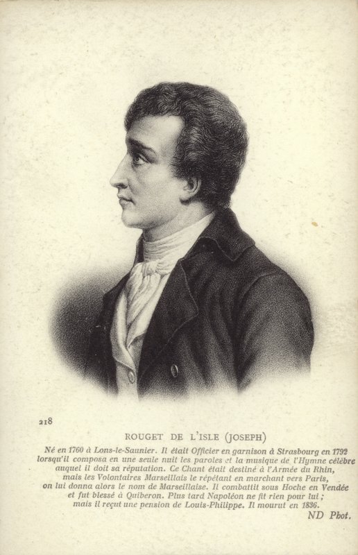 Claude Joseph Rouget de Lisle 作者 法语学校