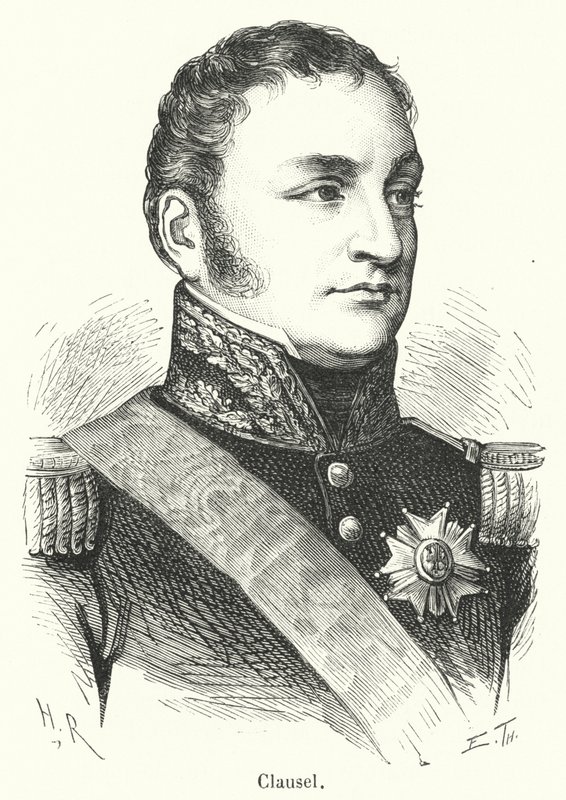 Clausel (engraving) 作者 法语学校