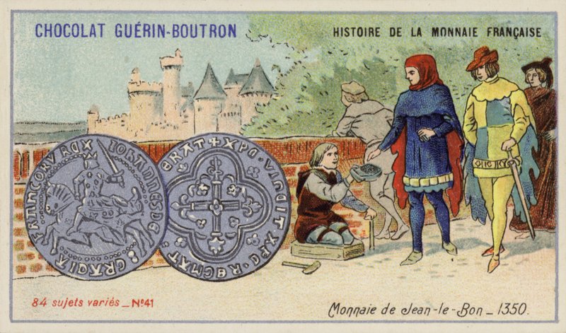 Coins of John the Good 作者 法语学校