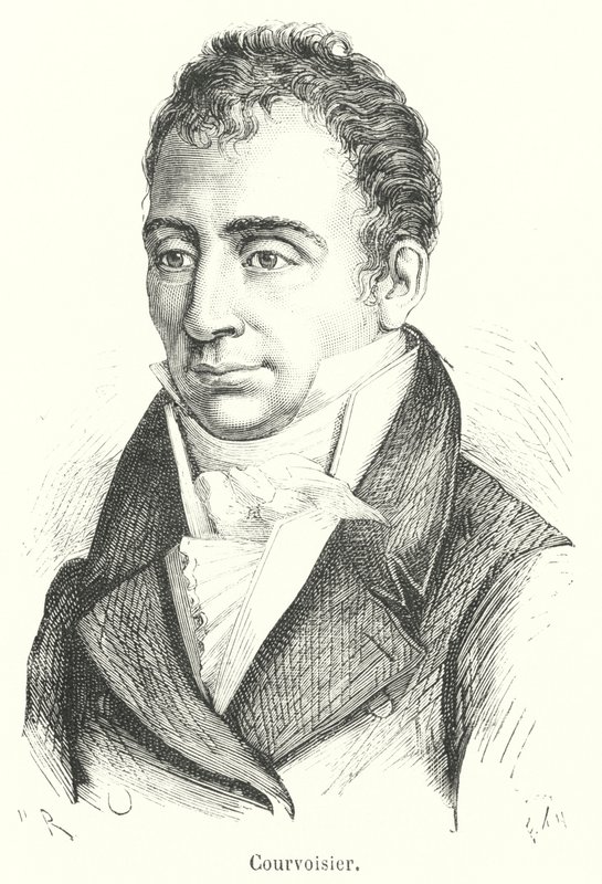 Courvoisier (engraving) 作者 法语学校