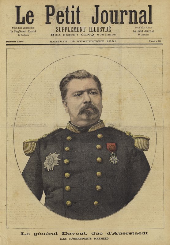 Le Petit Journal的封面，1891年9月19日 作者 法语学校