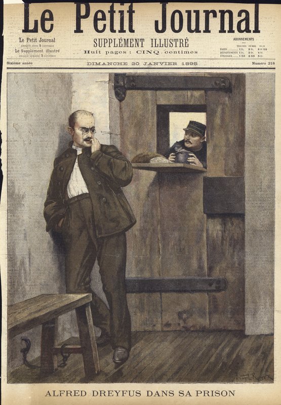 Le Petit Journal的封面，1895年1月20日 作者 法语学校