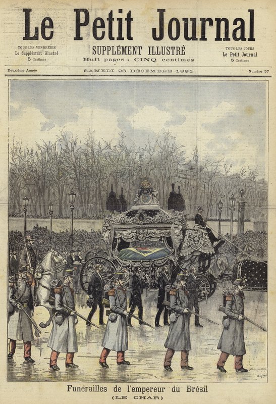 Le Petit Journal的封面，1891年12月26日 作者 法语学校