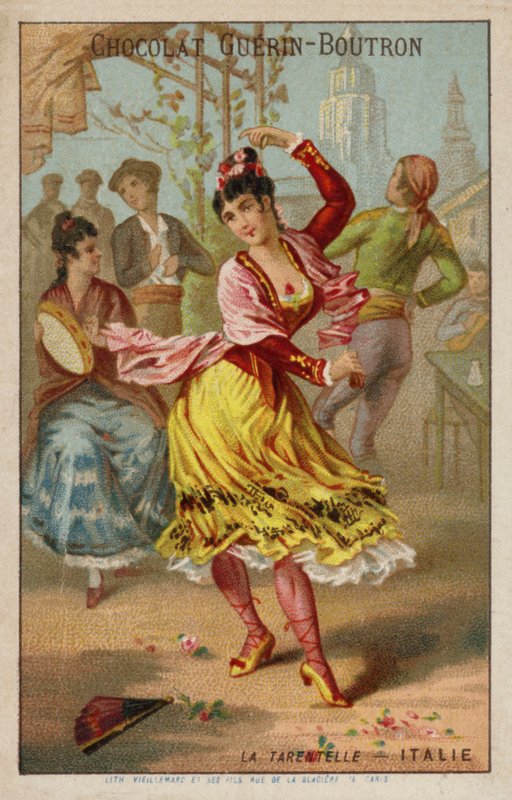 跳舞tarantella，意大利 作者 法语学校