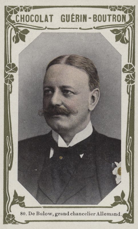 来自Bulow，Grand Chancellor German（彩色照片） 作者 法语学校