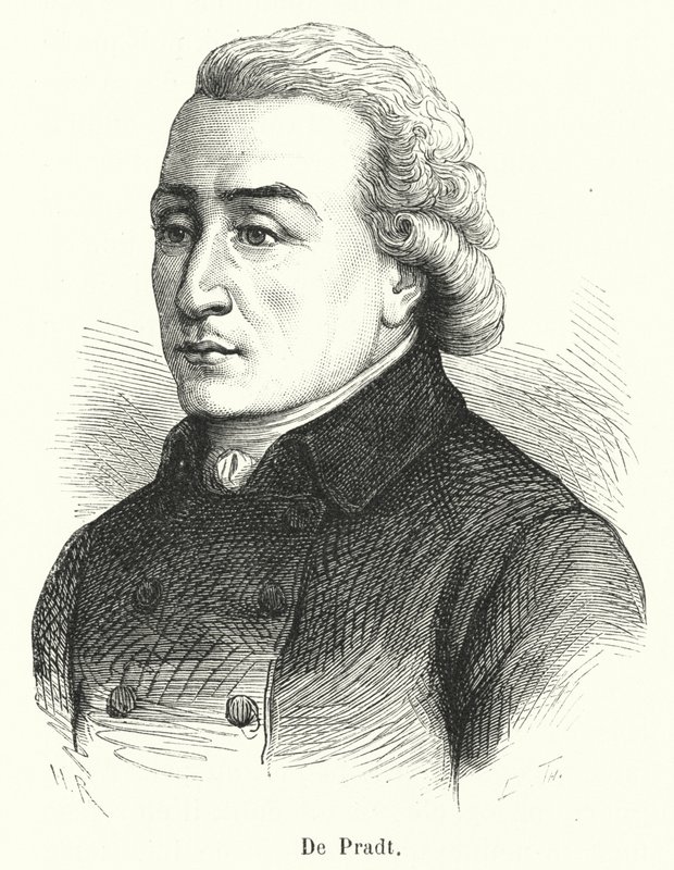 De Pradt（雕刻）。 作者 法语学校