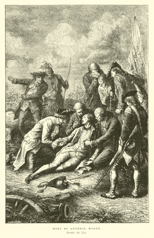 沃尔夫将军之死，1759年 作者 法语学校