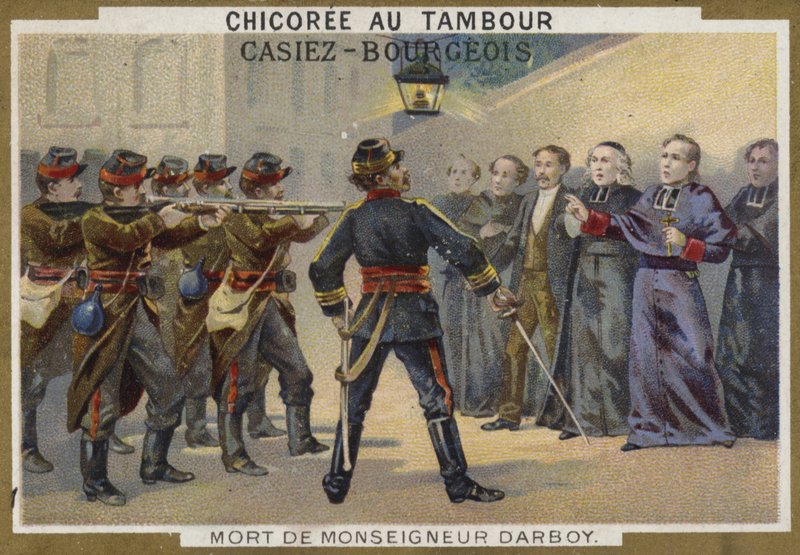 巴黎大主教，1871年的主教Darboy死亡 作者 法语学校