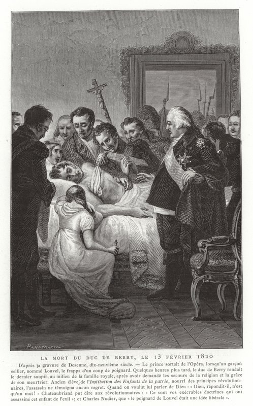 1820年2月13日贝瑞公爵之死 作者 法语学校