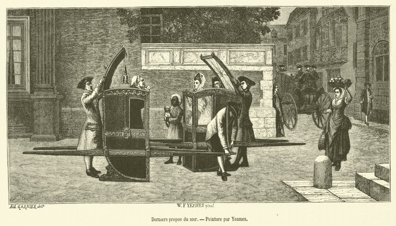 Derniers propos du soir (engraving) 作者 法语学校