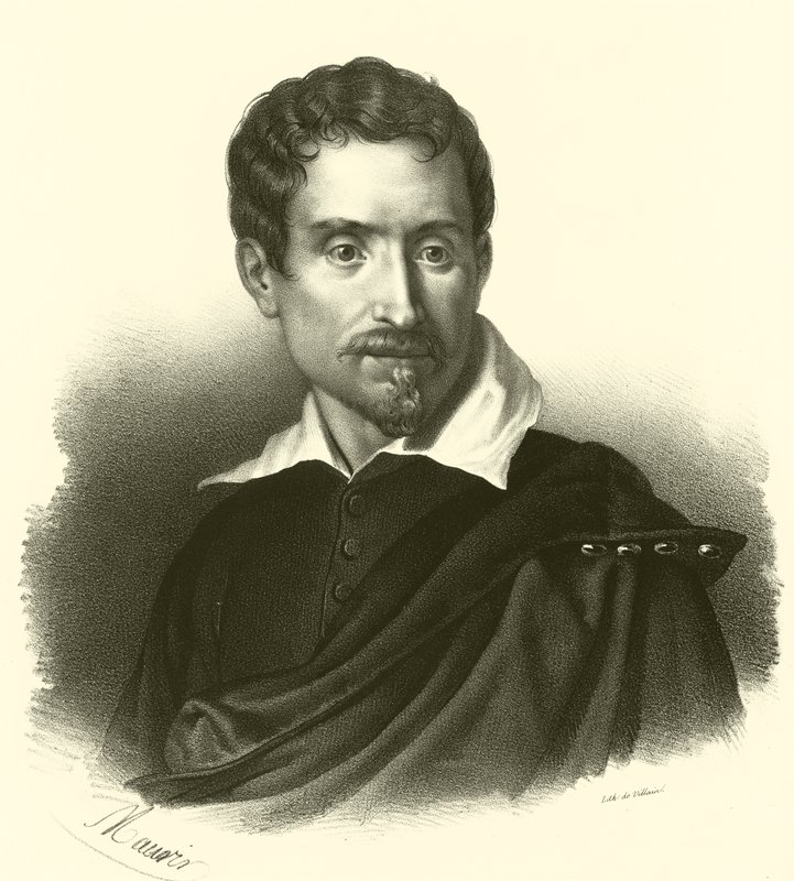 Domenico Zampieri，被称为Domenichino，肖像 作者 法语学校