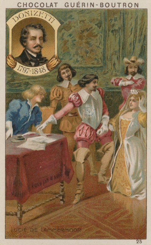 Donizetti，Lucie de Lammermoor 作者 法语学校