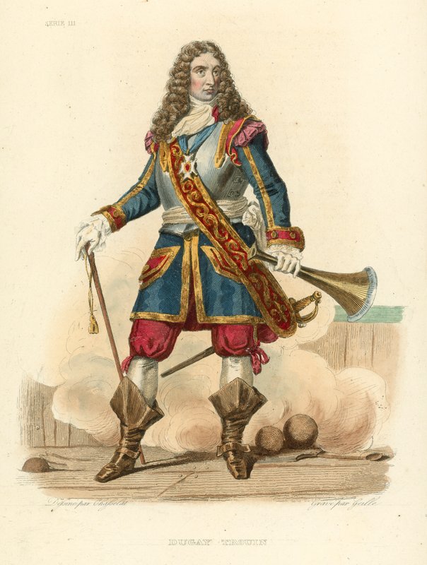 Duguay Trouin（彩色雕刻） 作者 法语学校