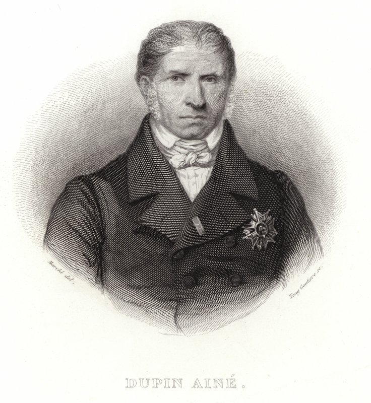 Dupin Aine  - 法国政治家和众议院议长（1783-1865） 作者 法语学校