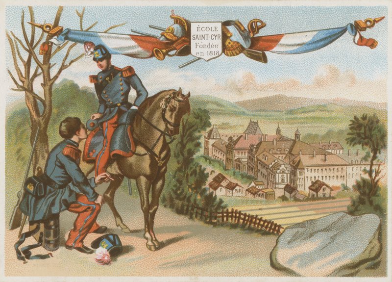 Ecole Saint-Cyr，成立于1818年 作者 法语学校