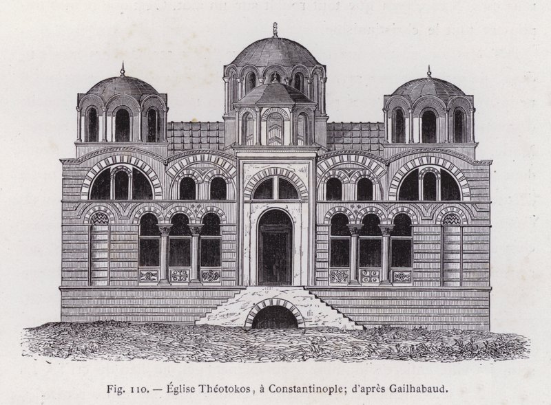 Eglise Theotokos，君士坦丁堡； d