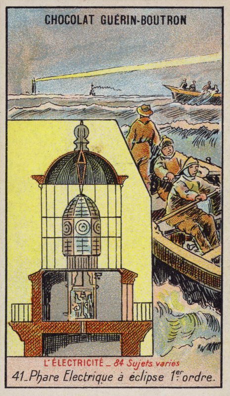 Electric lighthouse (chromolitho) 作者 法语学校