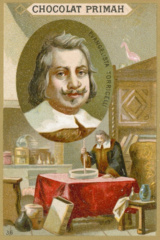 Evangelista Torricelli，意大利物理学家和数学家 作者 法语学校