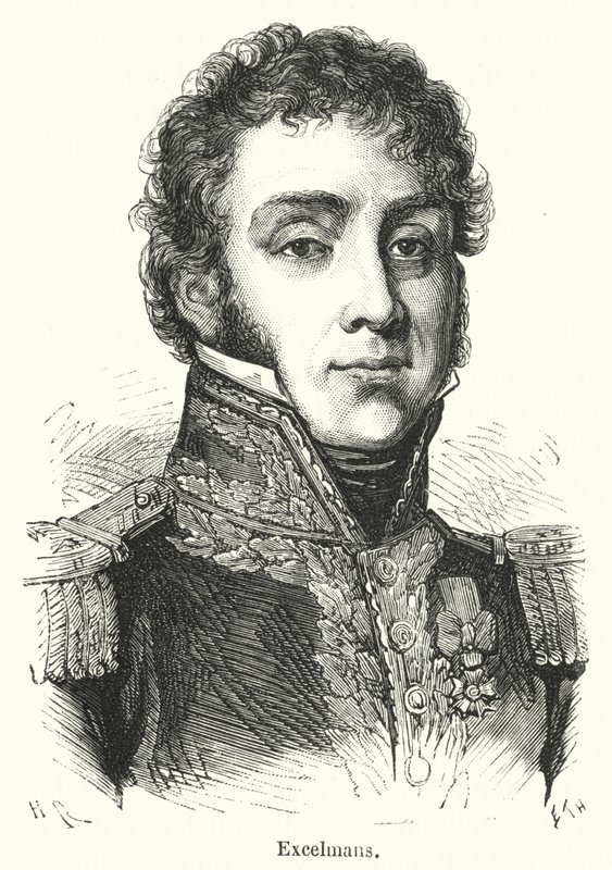 Excelmans (engraving) 作者 法语学校