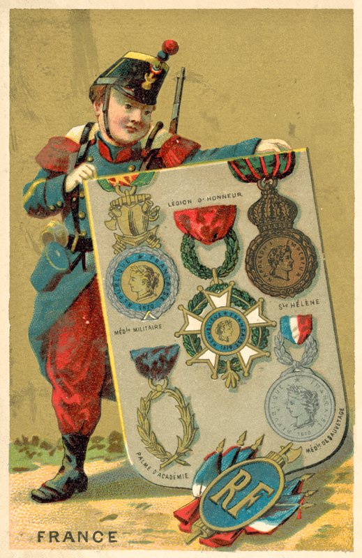 France (chromolitho) 作者 法语学校