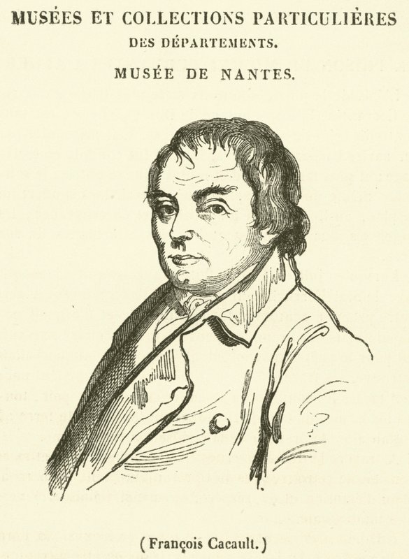 Francois Cacault（雕刻）。 作者 法语学校