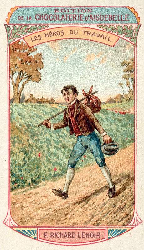 Francois Richard-Lenoir, French industrialist (chromolitho) 作者 法语学校