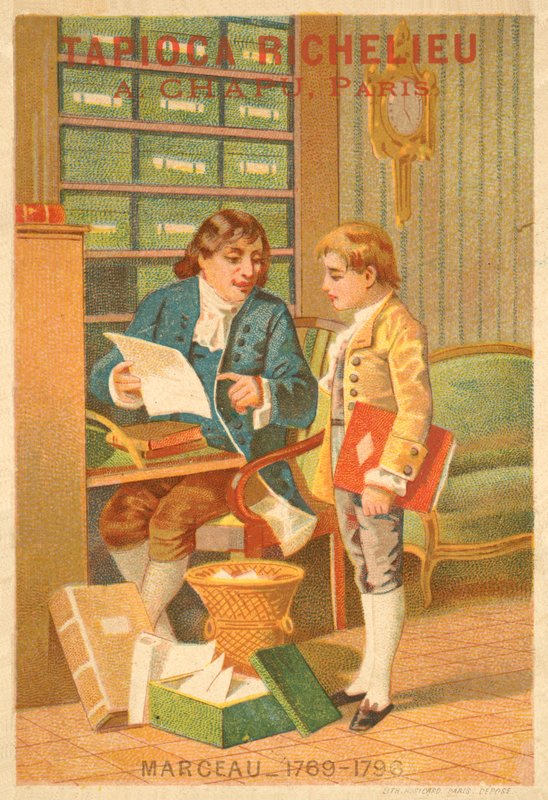 Francois Severin Marceau-Desgraviers, French general (chromolitho) 作者 法语学校