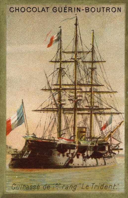 法国铁甲三叉戟（chromolitho） 作者 法语学校