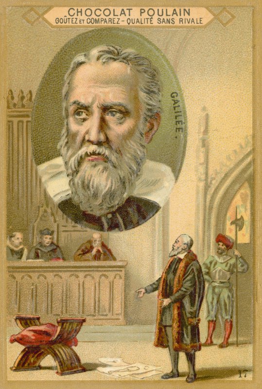 Galileo Galilei，意大利物理学家，数学家和天文学家 作者 法语学校