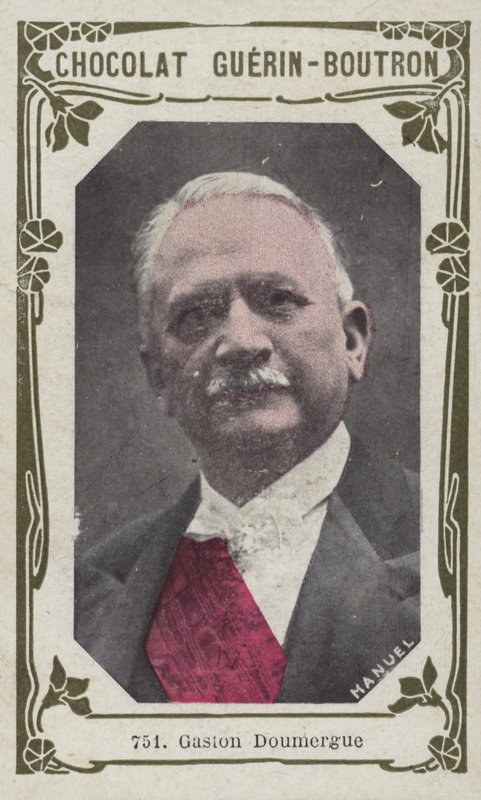 Gaston Doumergue（彩色照片） 作者 法语学校