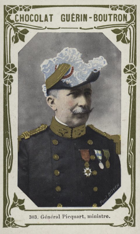General Picquart，ministre（彩色照片） 作者 法语学校
