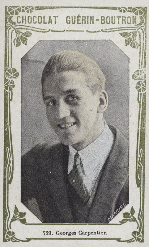 Georges Carpentier（彩色照片） 作者 法语学校