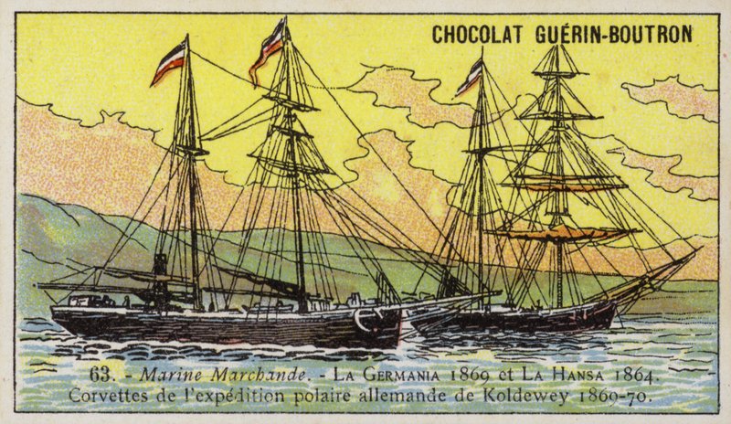 Germania and Hansa, ships of Carl Koldewey